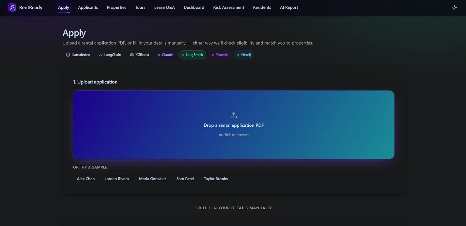 RentReady — AI Rental Operations Platform (5 Agents + 24-Head ML + Eval Suite) preview 1