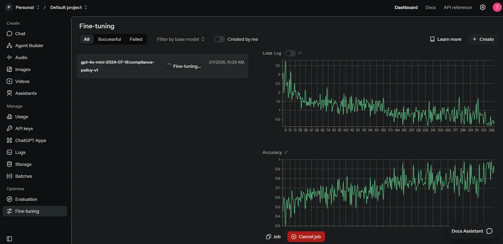 GPT-4 Fine-Tuning — Enterprise Policy Compliance AI preview 2