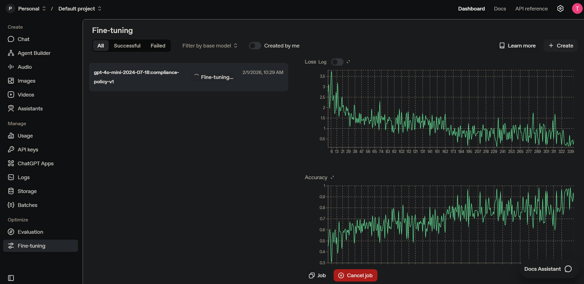 GPT-4 Fine-Tuning — Enterprise Policy Compliance AI preview 2