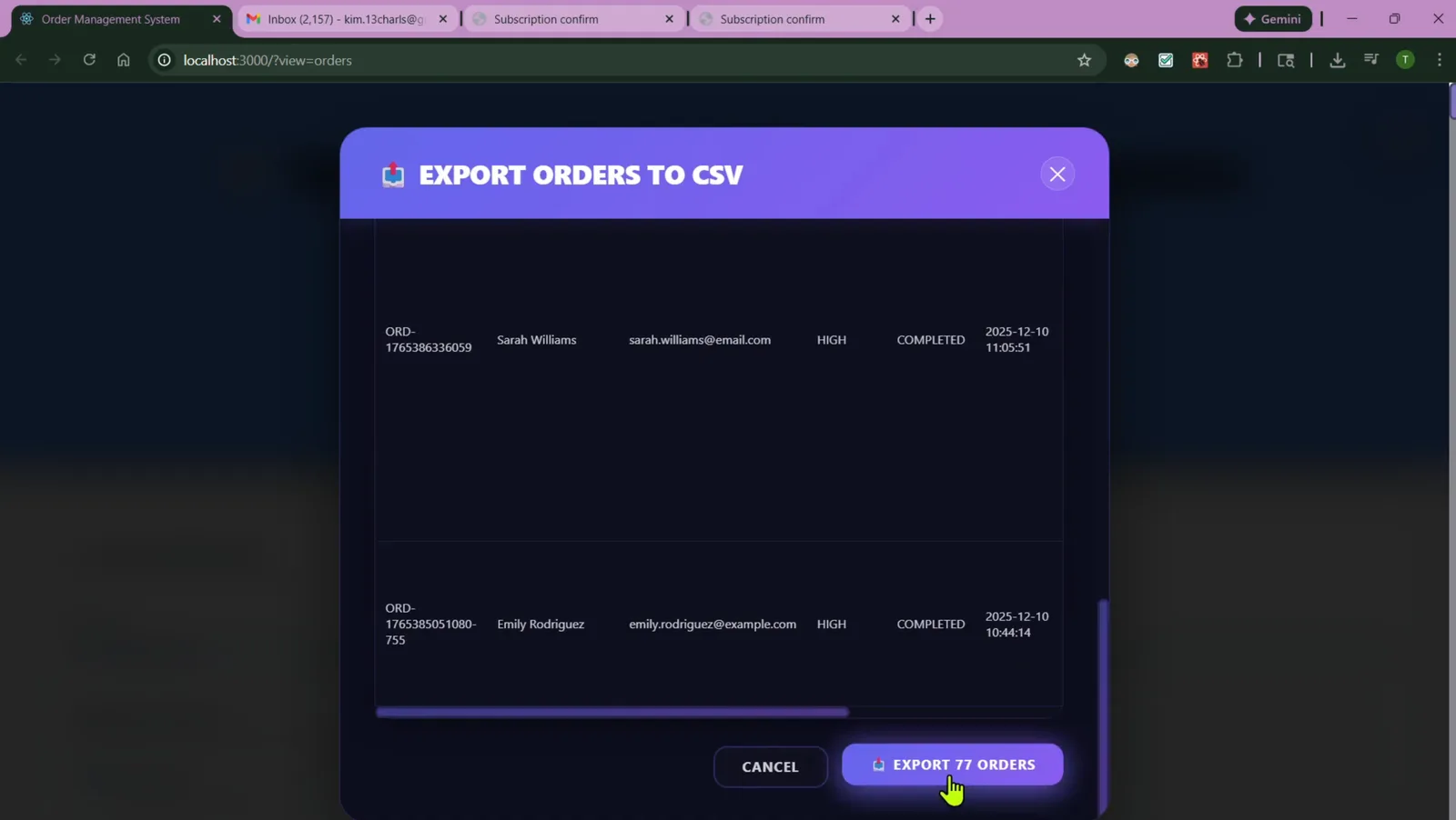 Serverless Order Management System — Event-Driven Cloud Platform preview 4